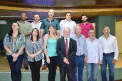 Autoridades do município de Pinhão prestigiam posse do CONSEG 