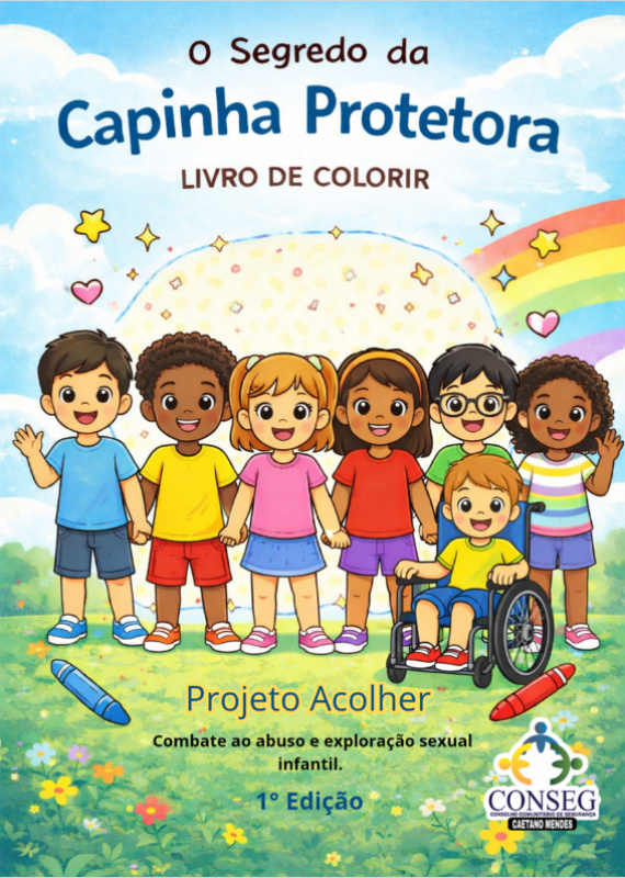 LIBRO DE COLORIR - O SEGREDO DA CAPINHA PROTETORA 
