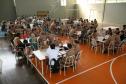 Cadetes da Academia Policial Militar do Guatupe em treinamento com a Rede de Desenvolvimento Local.