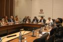 Reunião da cúpula da Segurança Pública com o governador Beto Richa