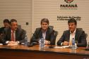 Reunião da cúpula da Segurança Pública com o governador Beto Richa