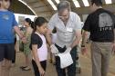 Cascavel recebe a Feira de Serviços UPS Mutirão da Cidadania, coordenada pelas Secretarias da Justiça, Cidadania e Direitos Humanos (SEJU) e de Relações com a Comunidade, em parceria com a Prefeitura de Cascavel, demais instituições estaduais e da sociedade civil.Cascavel, 31/08/2013.Foto: Levy Ferreira/SERC