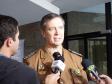 O evento contou com a ilustre presença do comandante-geral da PMPR, coronel Roberson Bondaruk