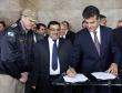 Governador Beto Richa entrega 38 UTIs Móveis para o Serviço Integrado de Atendimento ao Trauma em Emergência (Siate). Participaram da solenidade, os secretários da Segurança Pública, Cid Vasques, da Saúde, Michele Caputo Neto e de Governo, Cezar Silvestri, o comandante do Corpo de Bombeiros do Paraná, coronel Simiano e deputados estaduais.Curitiba, 07/10/2013.Foto: Arnaldo Alves/ANPr