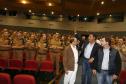 O governador Beto Richa  apresentou os novos policiais e bombeiros militares que atuarão em Maringá e região.Maringá, 29-05-14.Foto: Arnaldo Alves / ANPr.