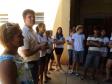 Coordenadora Estadual dos CONSEGs levou a proposta do CONSEG JOVEM para o Conselho Comunitário de Primeiro de Maio e para os alunos do Ensino Médio