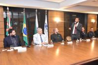 Palestra com o Excelentíssimo Sr Deputado e Soldado Adriano José