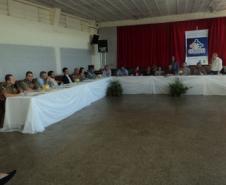 PARTICIPAÇÃO DA COORDENAÇAO ESTADUAL DOS CONSEGs NA REUNIAO DA AMUVI, NO MUNICÍPIO DE NOVO ITACOLOMI.