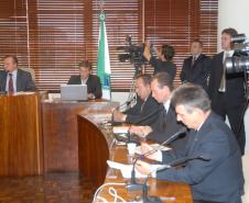 Cúpula da segurança pública participa de audiência na Assembleia Legislativa