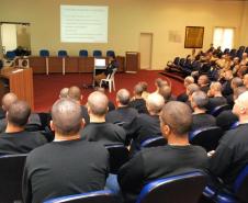 Coronel César ministra aula inaugural para Curso de Formação de Soldados em Piraquara