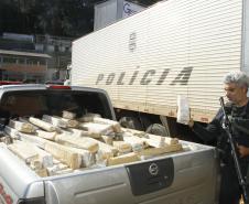 Polícia incinera 14 toneladas de drogas apreendidas no Estado
