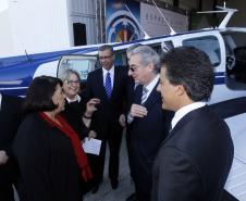 Governo recebe aeronave para ações de saúde e segurança pública