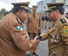 PM troca comando do 12º Batalhão em Curitiba