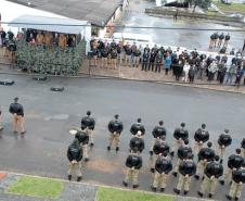 PM troca comando do 12º Batalhão em Curitiba