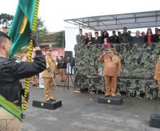 PM troca comando do 12º Batalhão em Curitiba