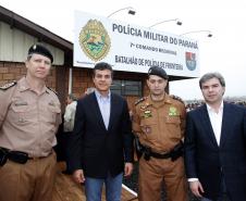 Richa instala primeiro batalhão policial-militar de fronteira do Brasil 