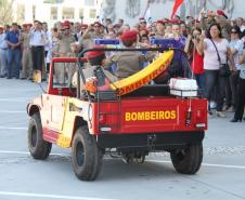 Centenário do Corpo de Bombeiros é comemorado com entrega de viaturas e desfile