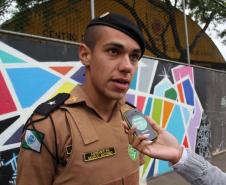 Asp. Marco Antônio  - comandante UPS Osternak