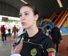 Asp. Arianeh - comandante UPS Vila Sandra