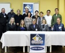 Membros do CONSEG Capão Raso ganham posse. 
