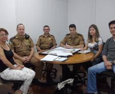 Coordenação Estadual dos CONSEG’s visita o Batalhão de Fronteira para articular ações nos municípios da faixa de fronteira.