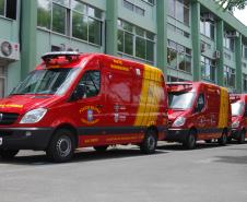 Três novas ambulâncias do Siate são entregues para atendimento no litoral