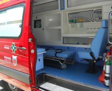 Três novas ambulâncias do Siate são entregues para atendimento no litoral