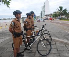 Policiamento garante tranquilidade nas praias durante o Carnaval 
