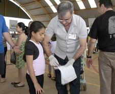 Cascavel recebe a Feira de Serviços UPS Mutirão da Cidadania, coordenada pelas Secretarias da Justiça, Cidadania e Direitos Humanos (SEJU) e de Relações com a Comunidade, em parceria com a Prefeitura de Cascavel, demais instituições estaduais e da sociedade civil.Cascavel, 31/08/2013.Foto: Levy Ferreira/SERC