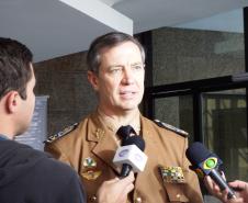 O evento contou com a ilustre presença do comandante-geral da PMPR, coronel Roberson Bondaruk