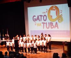 Apresentação Cultural com o Coral Infatil Gato na Tuba 