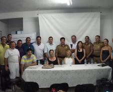 Cerimônia de posse do CONSEG Pontal do Paraná