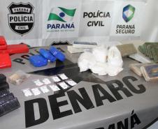  Com mais investimentos em segurança, Denarc quadruplica apreensão de drogas no Paraná