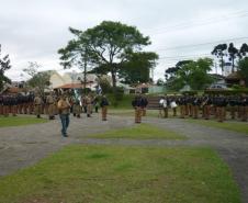 A Coordenação dos CONSEGs participa da Solenidade do 5º Aniversário do 20º Batalhão