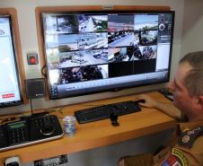 Matinhos, 8 de Janeiro de 2014,Central de Comando e Controle,Major Robson,Fotos: Cabo Valdemir da Luz.