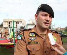 Curitiba, 13 de abril de 2014.Assunto: PascoaTenente GalanteFoto: Soldado Cristiano Godoi de Andrade-PMPR.