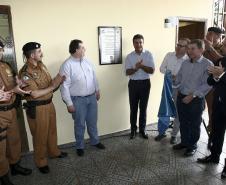Governador Beto Richa inaugura a 2ª Companhia do Batalhão de Polícia de Fronteira (BPFron), em Guaíra, no Oeste do Paraná. Guaírar, 24.06.2014 - Foto Jonas Oliveira/ANPr