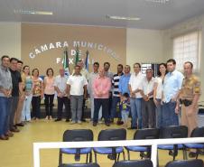 No dia 17 de novembro de 2014 tomou posse no plenário da Câmara Municipal o primeiro CONSEG eleito de Faxinal.