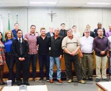 Posse da nova diretoria do Conselho de Segurança de Colombo