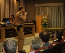 Comando da PMPR se reúne com CONSEGs&#8207; do Paraná