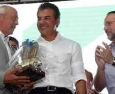 O Governador Beto Richa, participou da solenidade de formatura novos policiais militares e bombeiros, em Ponta Grossa,  campos gerais.
