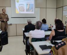 CONSEGS DE CURITIBA VISITAM O COMPOM DA POLICIA MILITAR DO PARANA