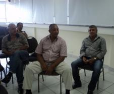 Reunião com representantes dos CONSEGs de Apucarana, Novo Itacolomi, Marilândia do Sul e Rio Bom.