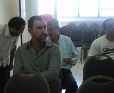 Reunião com representantes dos CONSEGs de Apucarana, Novo Itacolomi, Marilândia do Sul e Rio Bom.