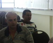 Reunião com representantes dos CONSEGs de Apucarana, Novo Itacolomi, Marilândia do Sul e Rio Bom.