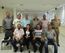 Reunião com representantes dos CONSEGs de Apucarana, Novo Itacolomi, Marilândia do Sul e Rio Bom.