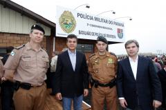 Richa instala primeiro batalhão policial-militar de fronteira do Brasil 