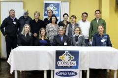 Membros do CONSEG Capão Raso ganham posse. 