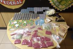 Força-tarefa apreende 9 mil pontos de LSD, ecstasy e cocaína 