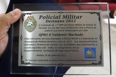 Policiais de Pinhais recebem homenagem pelo bom trabalho realizado